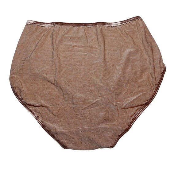 NWOT Vanity Fair Lingerie Illumination Brief Underwear 9/2XL Tan Full Coverage - Picture 3 of 6